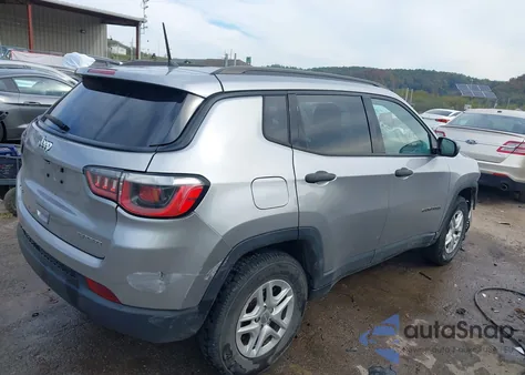 2017 Jeep Compass Sport z USA, uszkodzony, nr VIN 3C4NJDABXHT631203